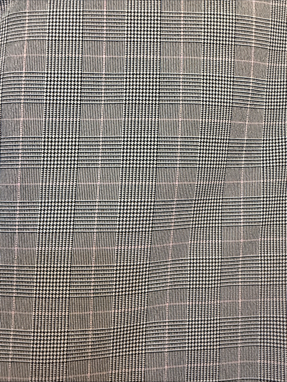 Emily Womens Gray Glen Plaid 2-Piece Pant Suit Size 16 Career Blazer Office Work - Picture 11 of 13